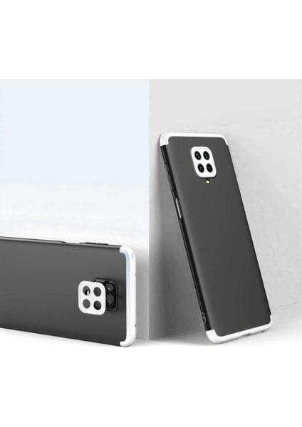 Xiaomi Redmi Note 9 Pro Uyumlu Kılıf Ays Kapak, Siyah-Gri