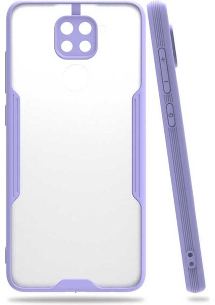 Xiaomi Redmi Note 9 Uyumlu Kılıf Parfe Kapak, Mor