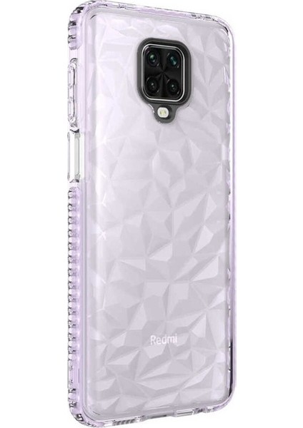 Xiaomi Redmi Note 9 Pro Uyumlu Kılıf Buzz Kapak, Mor