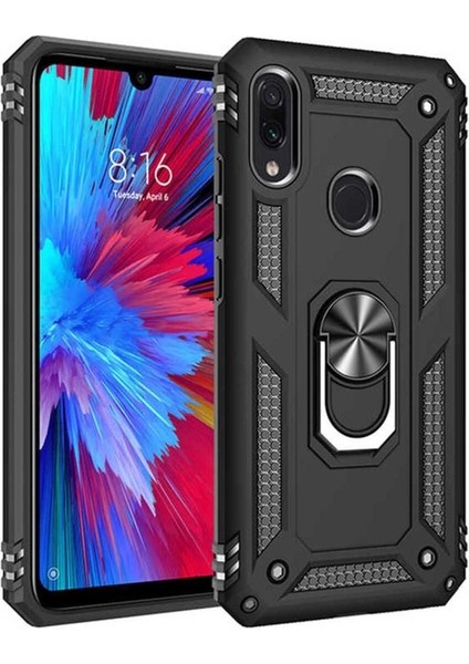 Xiaomi Redmi Note 7 Uyumlu Kılıf Vega Kapak, Siyah