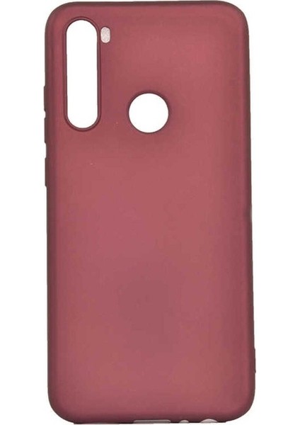 Xiaomi Redmi Note 8 Uyumlu Kılıf Premier Silikon Kapak, Mürdüm