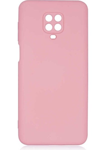 Xiaomi Redmi Note 9 Pro Uyumlu Kılıf Mara Lansman Kapak, Açık Pembe