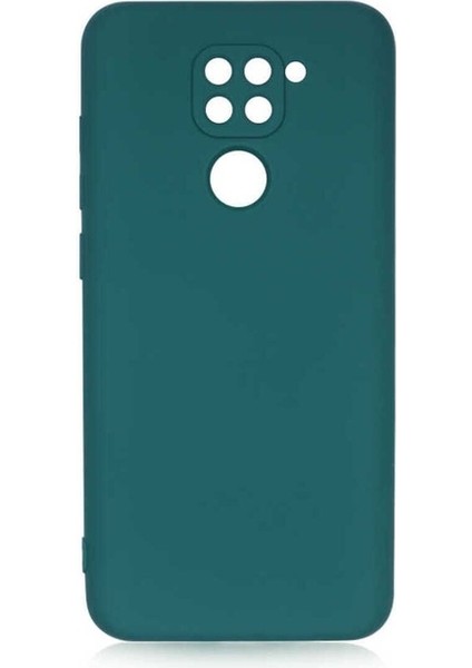 Xiaomi Redmi Note 9 Uyumlu Kılıf Mara Lansman Kapak, Koyu Yeşil
