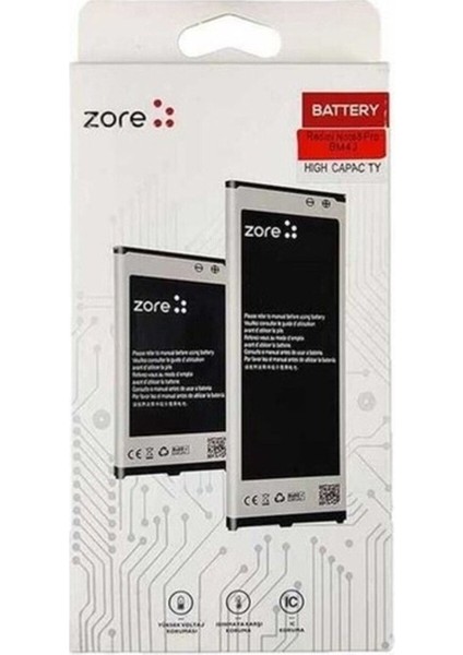 Xiaomi Redmi Note 8 Pro Zore Quality Batarya