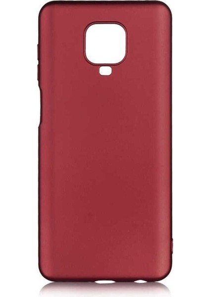 Xiaomi Redmi Note 9 Pro Uyumlu Kılıf Premier Silikon Kapak, Mürdüm
