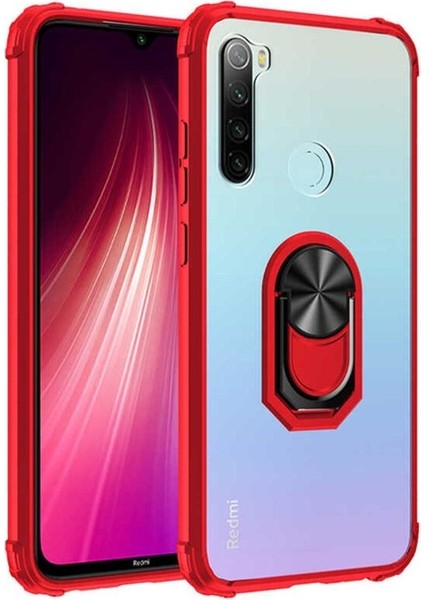 Xiaomi Redmi Note 8 Uyumlu Kılıf Mola Kapak, Kırmızı