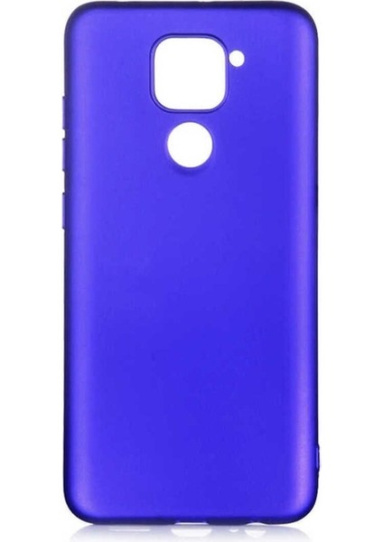 Xiaomi Redmi Note 9 Uyumlu Kılıf Premier Silikon Kapak, Saks Mavi