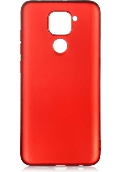 Xiaomi Redmi Note 9 Uyumlu Kılıf Premier Silikon Kapak, Kırmızı