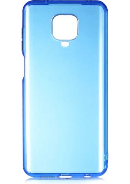 Xiaomi Redmi Note 9 Pro Uyumlu Kılıf Bistro Kapak, Mavi