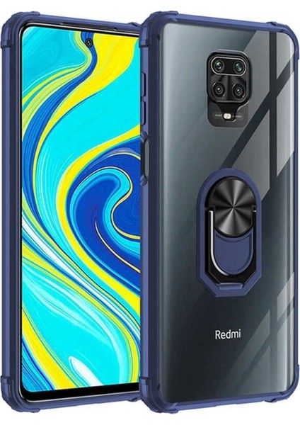 Xiaomi Redmi Note 9 Pro Uyumlu Kılıf Mola Kapak, Lacivert