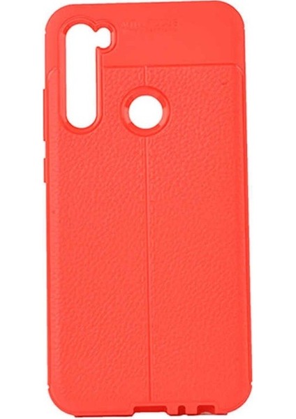 Xiaomi Redmi Note 8 Uyumlu Kılıf Niss Silikon Kapak, Kırmızı