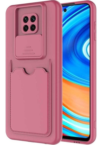 Xiaomi Redmi Note 9 Pro Uyumlu Kılıf Kartix Kapak, Koyu Mor