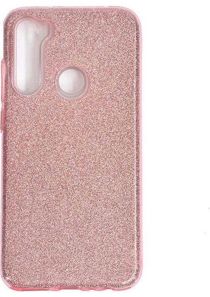 Xiaomi Redmi Note 8 Uyumlu Kılıf Shining Silikon, Pembe