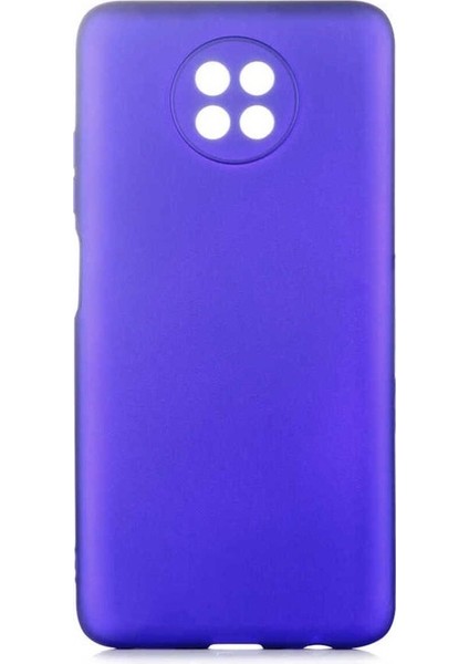 Xiaomi Redmi Note 9 5g Uyumlu Kılıf Premier Silikon Kapak, Saks Mavi