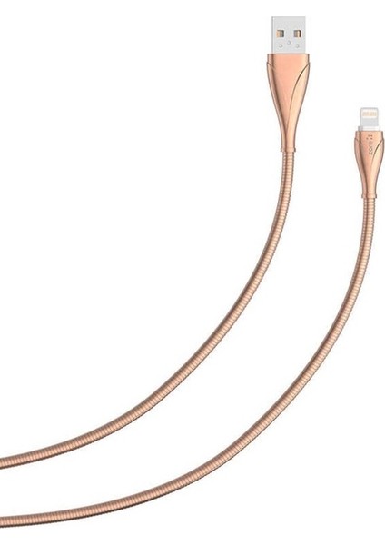 LS28 Lightning USB Kablo, Rose Gold
