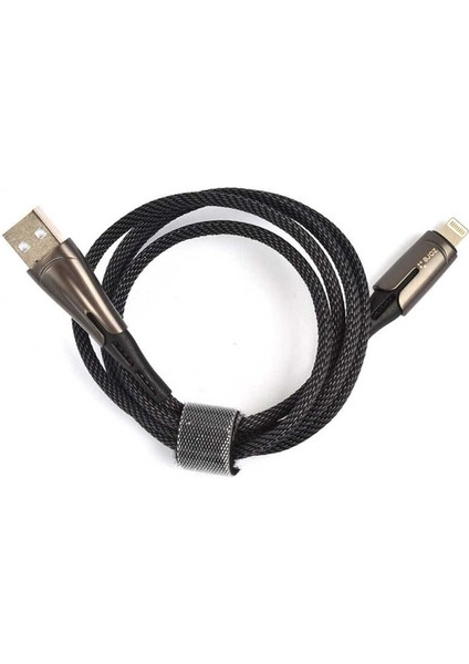 Lightning Focus USB Kablo, Siyah