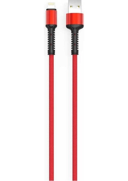 LS64 Lightning USB Kablo, Kırmızı