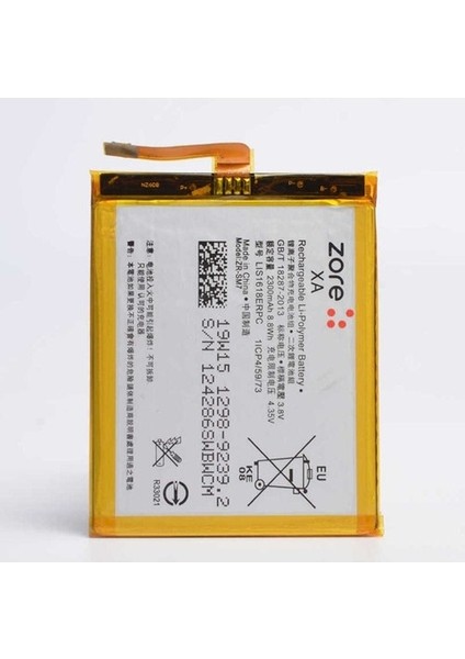Xperia Xa Zore Tam Orjinal Batarya