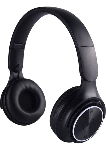 M6 Pro Ayarlanabilir ve Katlanabilir Kulak Üstü Bluetooth Kulaklık, Siyah