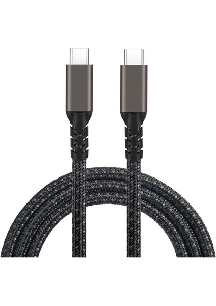 2.jenerasyon Type-C To Type-C Usb3.2 Pd Data Kablosu 100W 20GBPS 4K@60Hz 1 Metre