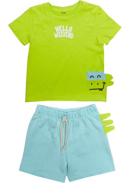 SBE-1074 Serbend Erkek Bebek T-Shirt Şort Takım fiyatları