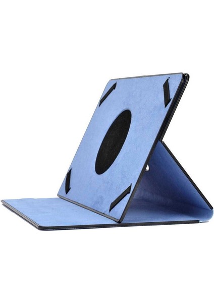 Unik Universal 10 Inç Dönebilen Standlı Kılıf, Mavi Açık