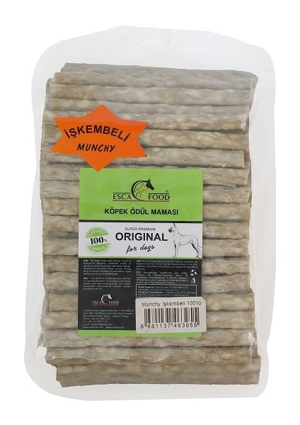 Munchy Çubuk Işkembeli 12 cm 8 GR*100'LÜ