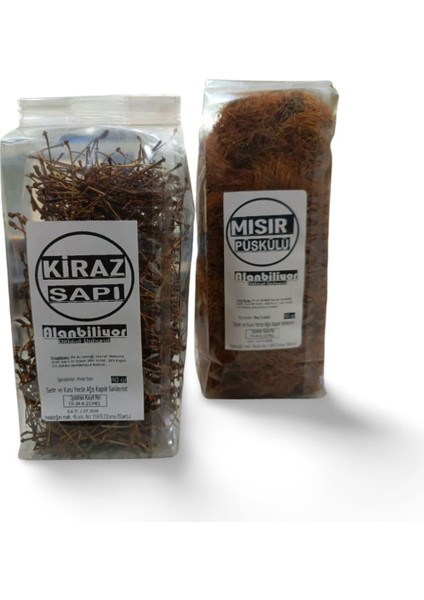 Kiraz Sapı 40 gr - Mısır Püskülü 40 gr