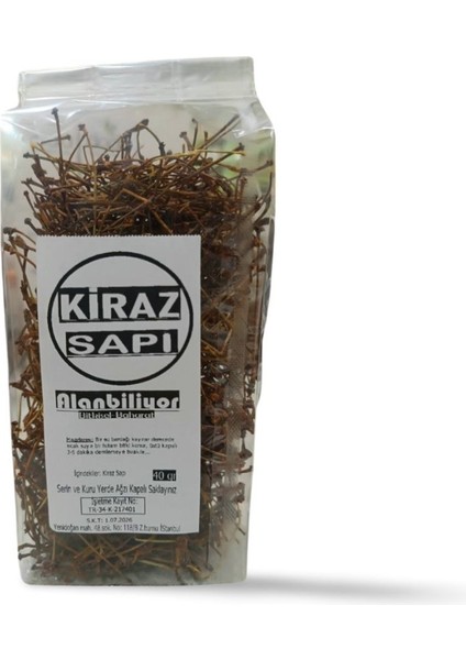 Kiraz Sapı 40 gr - Mısır Püskülü 40 gr