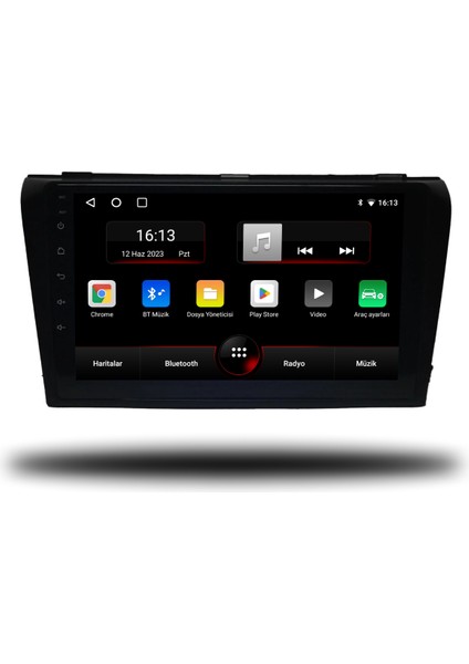 Mazda 3 Android Carplay Multimedya 2004-2009 6gb Ram + 128GB Hafıza + 4 Çekirdek