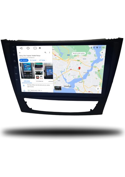 Mercedes E Class W211 Android Carplay Multimedya 2007-2011 4gb Ram + 64GB Hafıza + 4 Çekirdek modelleri