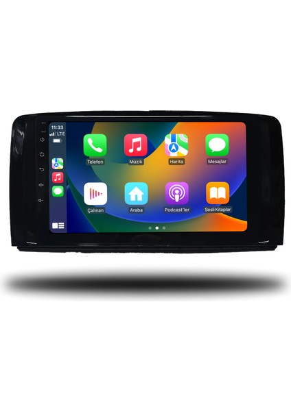 Mercedes R Class Android Carplay Multimedya 2004-2011 6gb Ram + 128GB Hafıza + 4 Çekirdek