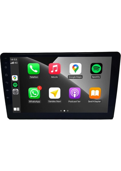Fiat Egea Android Carplay Multimedya 2015-2022 4gb Ram + 32GB Hafıza + 4 Çekirdek