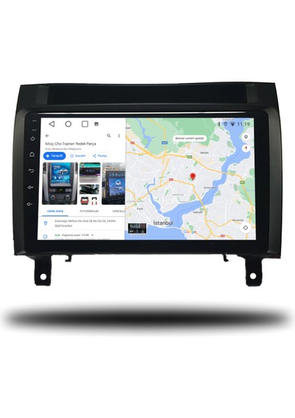 Mercedes Slk Android Carplay Multimedya 2004-2010 4gb Ram + 64GB Hafıza + 4 Çekirdek