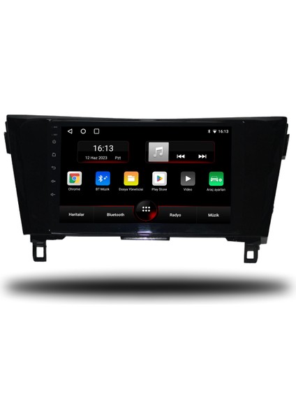 Nissan Qashqai Android Carplay Multimedya 2013-2021 6gb Ram + 128GB Hafıza + 4 Çekirdek