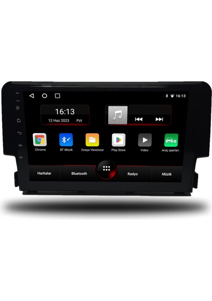 Honda Civic Fc5 Android Carplay Multimedya 2016-2020 6gb Ram + 128GB Hafıza + 4 Çekirdek