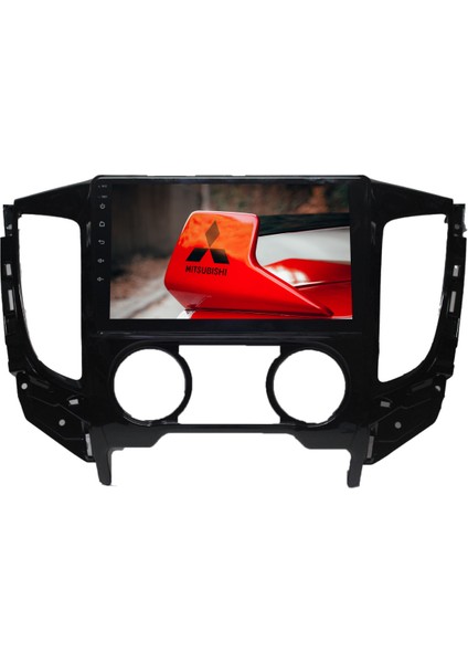 Mitsubishi L200 Android Carplay Multimedya 2015-2022 Manuel Klima 4gb Ram + 32GB Hafıza + 4 Çekirdek