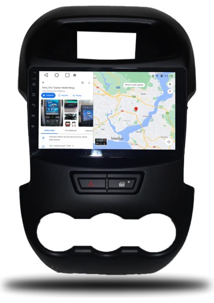 Ford Ranger Android Carplay Multimedya 2012-2015 4gb Ram + 64GB Hafıza + 4 Çekirdek
