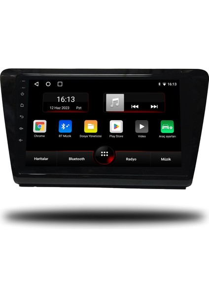 Skoda Rapid Android Carplay Multimedya 2013-2018 4gb Ram + 64GB Hafıza + 4 Çekirdek