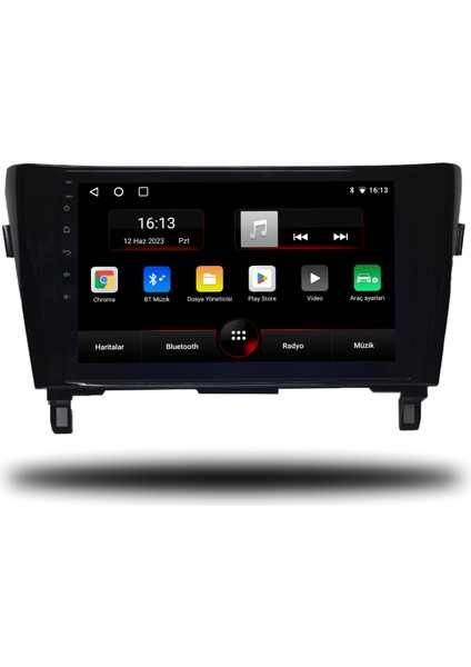 Nissan Qashqai Android Carplay Multimedya 2013-2021 6gb Ram + 128GB Hafıza + 4 Çekirdek