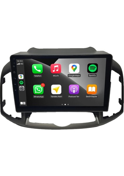 Chevrolet Captiva Android Carplay Multimedya 2012-2015 4gb Ram + 32GB Hafıza + 4 Çekirdek fiyatları