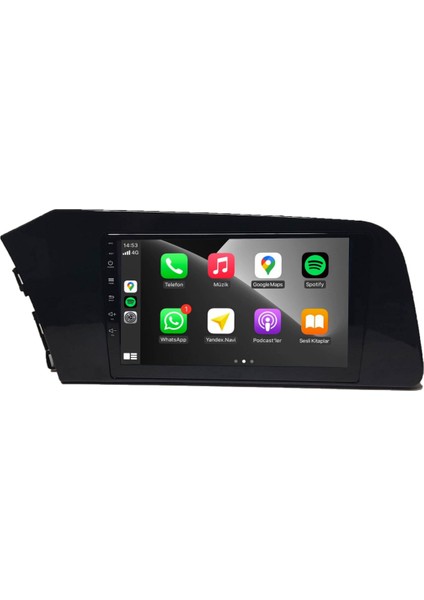 Hyundai Elantra Android Carplay Multimedya Yeni 2021-2022 6gb Ram + 128GB Hafıza + 4 Çekirdek
