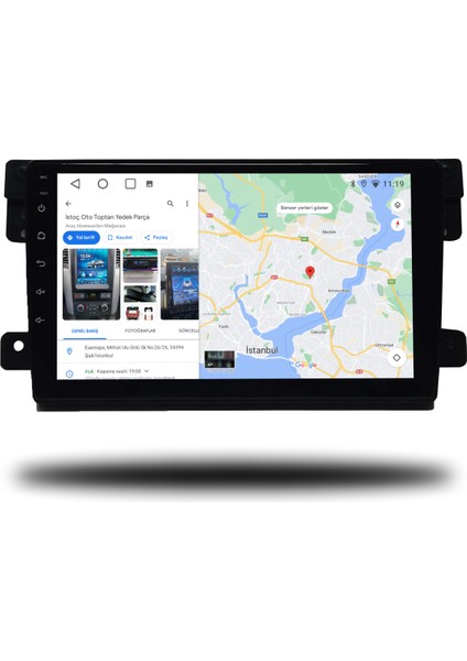 Suzuki Vitara Android Carplay Multimedya 2007-2011 4gb Ram + 32GB Hafıza + 4 Çekirdek