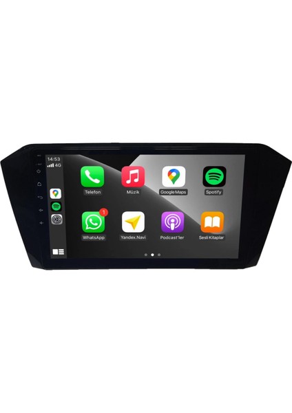Volkswagen Passat B8 Android Carplay Multimedya 2015-2022 4gb Ram + 32GB Hafıza + 4 Çekirdek