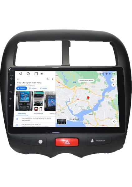Mitsubishi Asx Android Carplay Multimedya 2010-2019 4gb Ram + 32GB Hafıza + 4 Çekirdek