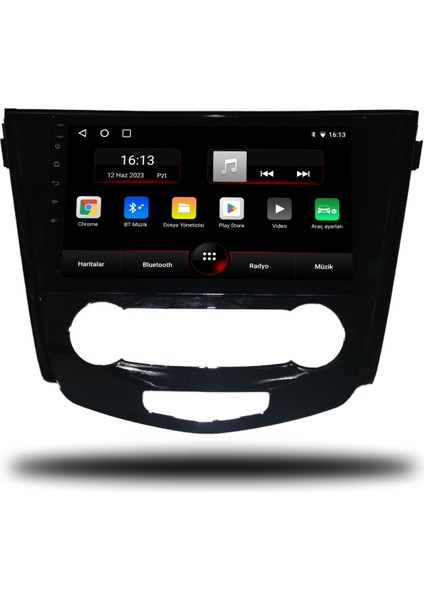 Nissan X-Trail Android Carplay Multimedya 2014-2021 Manuel Klima 4gb Ram + 64GB Hafıza