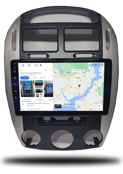 Kia Cerato Android Carplay Multimedya 2004-2009 Manuel Klima 6gb Ram + 128GB Hafıza + 4 Çekirdek