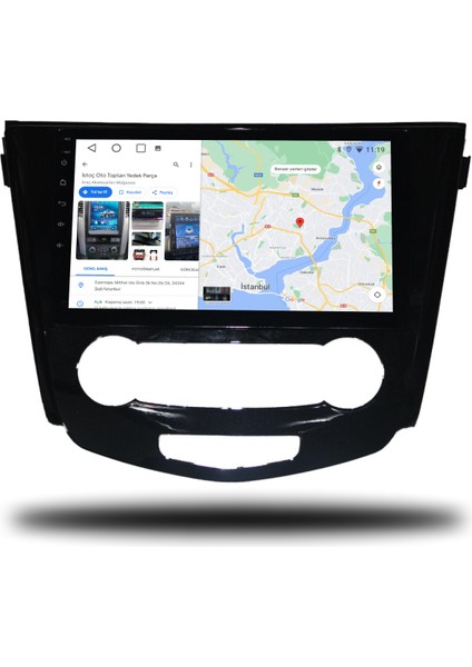 Nissan X-Trail Android Carplay Multimedya 2014-2021 Manuel Klima 6gb Ram + 128GB Hafıza + 4 Çekirdek