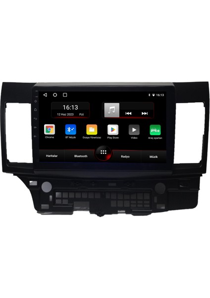 Mitsubishi Lancer Android Carplay Multimedya 2010-2017 6gb Ram + 128GB Hafıza + 4 Çekirdek