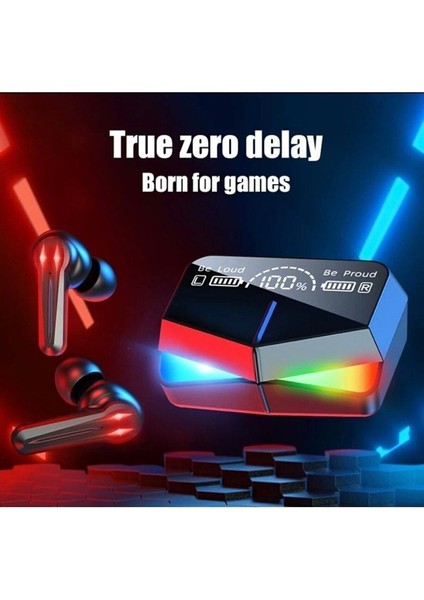 M28 Wireless 5.1 Ios Android Uyumlu Powerbankli Işıklı Bluetooth Kulaklık modelleri